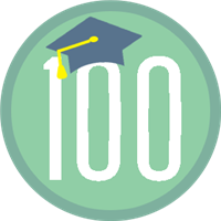 100 Books Badge